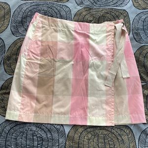 LIZ GOLF BY LIZ CLAIBORNE PLAID SKORT Y2K